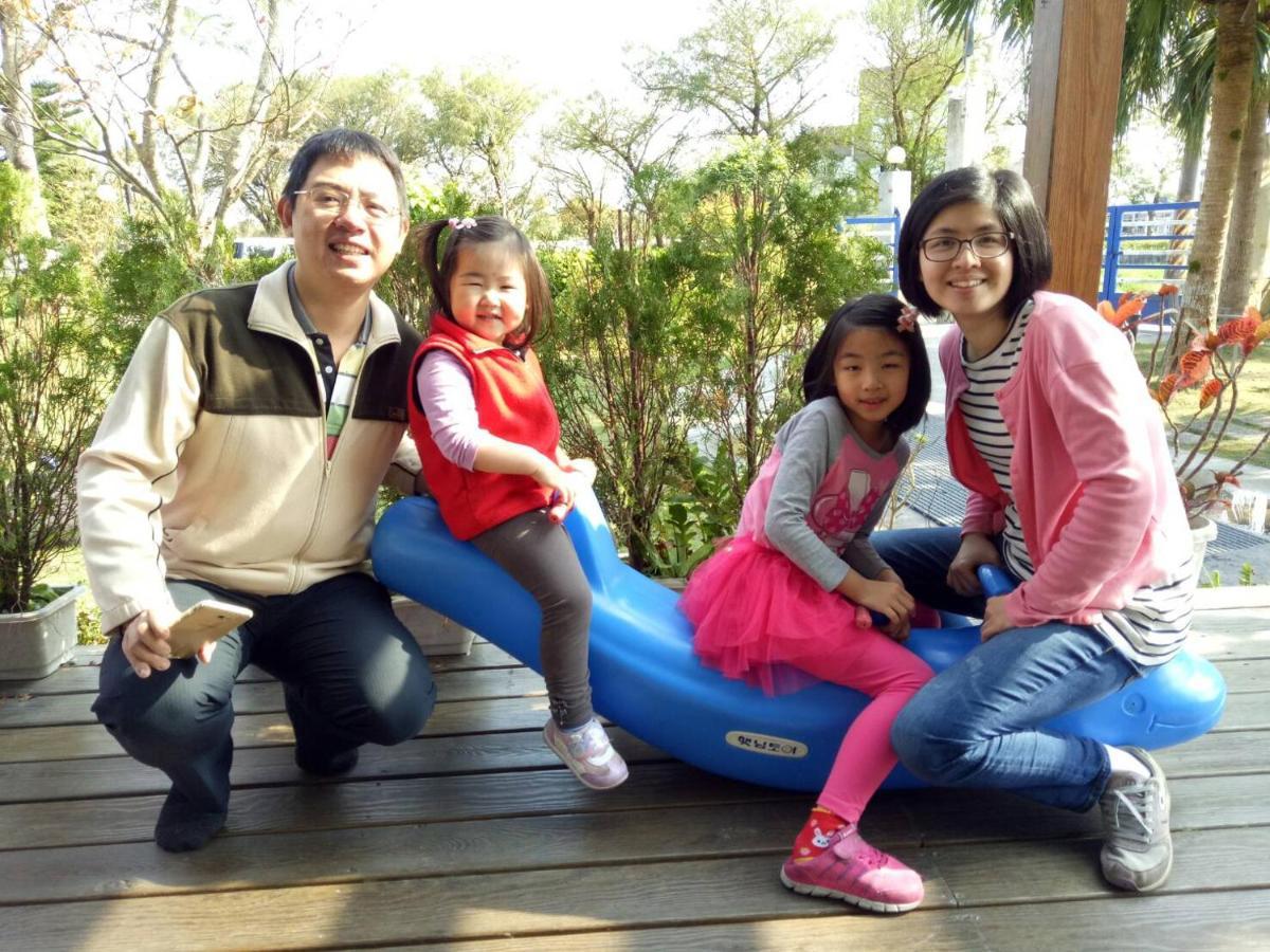 冬山郷Fish House 宜蘭獨棟別墅 戲水池 生態diy 安農溪自行車アパートメント エクステリア 写真
