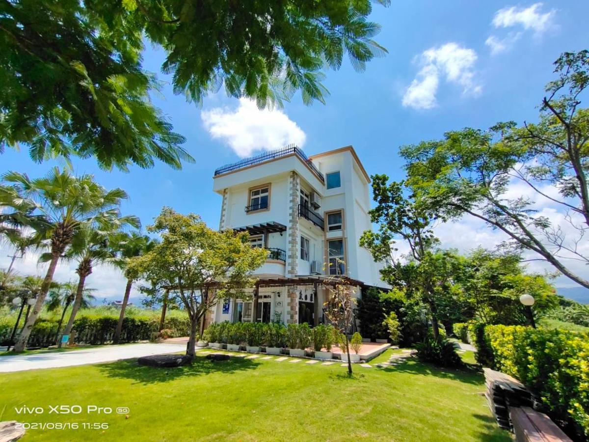冬山郷Fish House 宜蘭獨棟別墅 戲水池 生態diy 安農溪自行車アパートメント エクステリア 写真